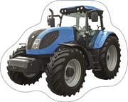 Poduszki dekoracyjne - Poduszka kształtka traktor kształtowa new Holland - miniaturka - grafika 1