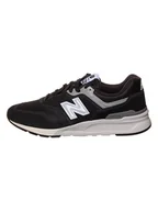 Trampki damskie - New Balance Skórzane sneakersy "997" w kolorze czarnym - miniaturka - grafika 1