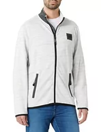 Kurtki męskie - Som Męska kurtka polarowa (2 sztuki), szary (stone grey melange), L - miniaturka - grafika 1