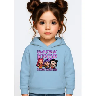BLUZA DZIECIĘCA K-POPOWE ŁOWCZYNIE DEMONÓW HUNTRIX 104 Z KAPTUREM - Bluzy dla dziewczynek BLUZA DZIECIĘCA K-POPOWE ŁOWCZYNIE DEMONÓW HUNTRIX 104 Z KAPTUREM - Bluzy dla dziewczynek - miniaturka - grafika 1