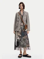 Koszule damskie - Desigual Koszula jeansowa Dublin 24WWED42 Szary Regular Fit - miniaturka - grafika 1