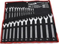 Klucze i nasadki - Geko ZESTAW KLUCZY PŁASKO-OCZKOWYCH 25EL. 6-32MM CRV-CS SATYNA4 T00653 GEKO - miniaturka - grafika 1