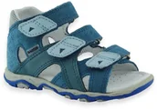 Buty dla chłopców - Chłopice sandały skórzane BARTEK 11708 Niebieskie - miniaturka - grafika 1