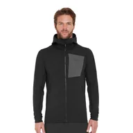 Odzież trekkingowa damska - Bluza polarowa męska Rab Superflux Hoody z kapturem - miniaturka - grafika 1