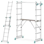 Rusztowania - Rusztowanie - podest roboczy drabina 2x7 ALOSS 6w1 - miniaturka - grafika 1
