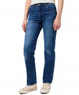 Spodnie damskie - Jeansy Wrangler Sunset 112350730 Dark Wash W 28 / L 32 - miniaturka - grafika 1