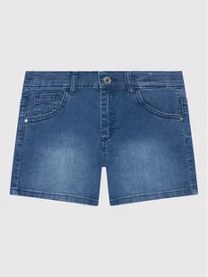 Guess Szorty jeansowe J0BD09 D4H20 Niebieski Regular Fit - Spodenki damskie - miniaturka - grafika 1