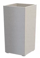 Donice - Donica granitowa wysoka kubi high 60 beż do ogrodu - miniaturka - grafika 1