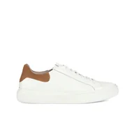 Sneakersy męskie - Męskie Sneakersy GEOX U DEIVEN U355WA-00047-C1449 – Biały - miniaturka - grafika 1