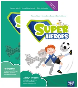 Pakiet Super Heroes 1 Neon. Podręcznik i zeszyt ćwiczeń. Szkoła podstawowa. Klasa 1 - Dorota Sikora-Banasik, Rebecca Adlard, Edyta Smółkowska - Książki do nauki języka angielskiego - miniaturka - grafika 1