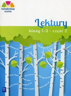 WSiP Kalejdoskop ucznia Lektury 1-3 Część 2 - Katarzyna Harmak, Kamila Izbińska - Materiały pomocnicze dla uczniów - miniaturka - grafika 1