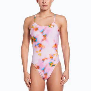 Strój pływacki jednoczęściowy damski Nike Hydrastrong Cutout - Stroje kąpielowe - miniaturka - grafika 1