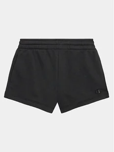 Champion Szorty sportowe 404631 Czarny Regular Fit - Spodenki damskie - miniaturka - grafika 1