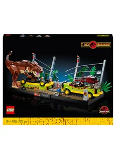 LEGO Jurassic World Tyranozaur na wolności 76956 - Klocki - miniaturka - grafika 2