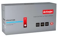 Tonery zamienniki - ActiveJet Toner ATH 6471AN do drukarki Canon,Hewlett Packard zamiennik HP 502A/Canon CRG 717C Q6471A cyan (EXPACJTHP0129) - miniaturka - grafika 1