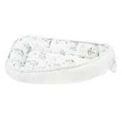 Kokony niemowlęce - Gniazdko niemowlęce Kokon bawełna/minky Gąski - miniaturka - grafika 1