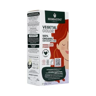 Herbatint Herbatin Farba do włosów Vegetal Color Henna Love Power - Czerwień Henny - Farby do włosów i szampony koloryzujące - miniaturka - grafika 1