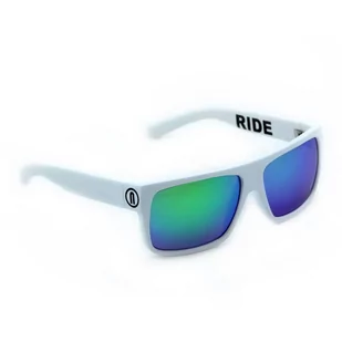 Okulary  Neon Ride (white/green) - Okulary sportowe - miniaturka - grafika 1