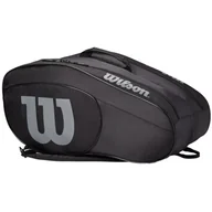 Torby sportowe - Torba na rakietę Wilson Team Padel Bag (kolor Czarny, rozmiar One size) - miniaturka - grafika 1