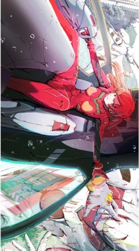 Plakat Anime Neon Genesis Evangelion NGE_289 A2 Custom Manga