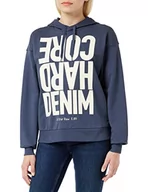 Swetry damskie - G-STAR RAW Hcd Loose HDD SW sweter damski, Niebieski (Fantem Blue D136-863), L - miniaturka - grafika 1