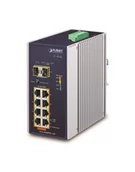 Switche - Planet Igs-1020Ptf-12V Ip30 Ind 8-P 10/100/1000T (IGS1020PTF12V) - miniaturka - grafika 1