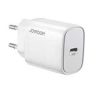 Ładowarki do telefonów - Joyroom 20W ładowarka ścienna USB PD zasilacz Fast Fast Charge Power Delivery 3.0 Quick Charge 4.0 + 18 W 3A kompatybilny ze smartfonem biały - miniaturka - grafika 1