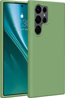 Etui i futerały do telefonów - Etteri Nakładka Etteri Silicone Case do Samsung Galaxy S23 Ultra jasnozielona - miniaturka - grafika 1