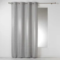 Zasłony - Douceur d'intérieur Douceur dintérieur Zasłona okienna CHAMBRAY SELECT 140 x 260 cm szara 1606576 - miniaturka - grafika 1
