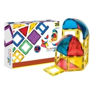 Klocki - Klocki magnetyczne PLAYMAGS 164 - miniaturka - grafika 1