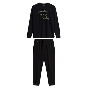 Bawełniana piżama męska z duchem-xxl - Piżamy damskie - miniaturka - grafika 1