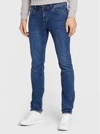 Spodnie męskie - Petrol Industries Jeansy Seaham Classic 0006 Niebieski Slim Fit - miniaturka - grafika 1