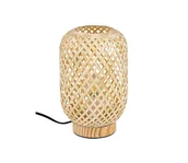 Lampy stojące - Rabalux 74016 - Lampa stołowa ALINAFE 1xE14/25W/230V rattan - miniaturka - grafika 1