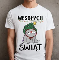 Koszulki męskie - KOSZULKA MĘSKA świąteczna na prezent - miniaturka - grafika 1