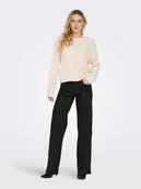 Swetry damskie - ONLY Sweter w kolorze kremowym - miniaturka - grafika 1