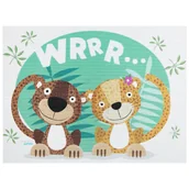 Kubki dla dzieci - Mata stołowa PVC/PS Mimi i Alex 30 x 40 cm AMBITION JUNIOR - miniaturka - grafika 1