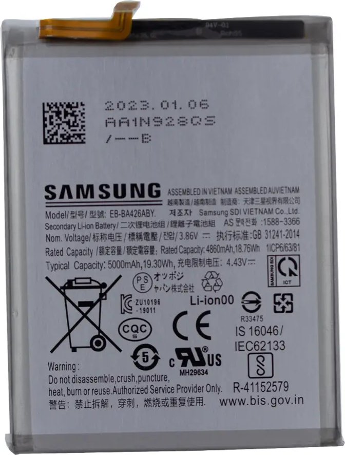 Bateria litowo-jonowa Samsung EB-BA426ABY do modelu A725F Samsung Galaxy A72 (GH82-25461A)
