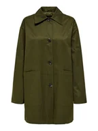 Kurtki damskie - ONLY Płaszcz przejściowy w kolorze khaki - miniaturka - grafika 1