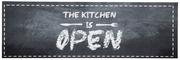 Dywany - Zala Living Odporne na konfetti chodnik kuchenny chodnik Kitchen IS Open czarno-szara weiss 50 x 150 cm 102612-50x150 - miniaturka - grafika 1