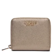Portfele - Mały Portfel Damski Guess Laurel II Slg SWBG74 59137 Złoty - miniaturka - grafika 1