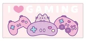 Podkładki pod mysz - Podkładka pod myszkę gamingowa XXL Pusheen podkladka pod mysz 80x35 cm - miniaturka - grafika 1