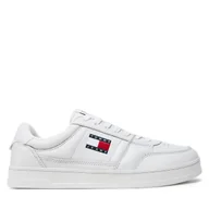 Sneakersy męskie - Sneakersy Tommy Jeans Tjm The Greenwich New Ess EM0EM01574 Biały - miniaturka - grafika 1