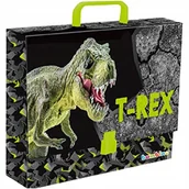 Teczki i skoroszyty - Teczka z rączką A4 T-Rex - miniaturka - grafika 1