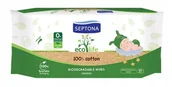 Chusteczki nawilżane - Septona Septona EcoLife chusteczki nawilżane dla dzieci 60 sztuk 1145112 - miniaturka - grafika 1