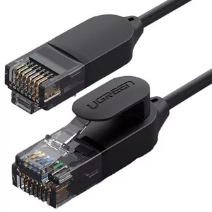 Ugreen Ugreen kabel przewód internetowy sieciowy Ethernet patchcord RJ45 Cat 6A UTP 1000Mbps 1 m czarny (70332) - 1 70332 - Kable komputerowe i do monitorów - miniaturka - grafika 1