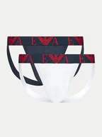 Majtki męskie - Emporio Armani Underwear Komplet 2 par slipów Jock Strap 111932 4F715 20235 Kolorowy - miniaturka - grafika 1