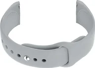 Akcesoria do smartwatchy - Pasek gumowy do zegarka U21 20mm - szary - miniaturka - grafika 1
