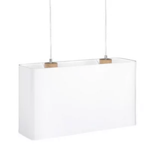 Britop LAMPA wisząca CADRE 872010274 abażurowa OPRAWA skandynawski ZWIS prostokątny biały dąb - Lampy sufitowe - miniaturka - grafika 1