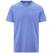 Koszulki męskie - Kappa Cafers Slim Tee Wygodna i stylowa koszulka techniczna kolor niebieski Ultramaryna i niebieska mocna koszulka Rozmiar 16Y - miniaturka - grafika 1