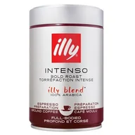 Kawa - ILLY CAFFE Illy Dark 250g mielona puszka ILLY.DARK.MIEL.250G - miniaturka - grafika 1